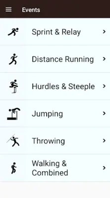 Athletics - History of Worlds android App screenshot 3